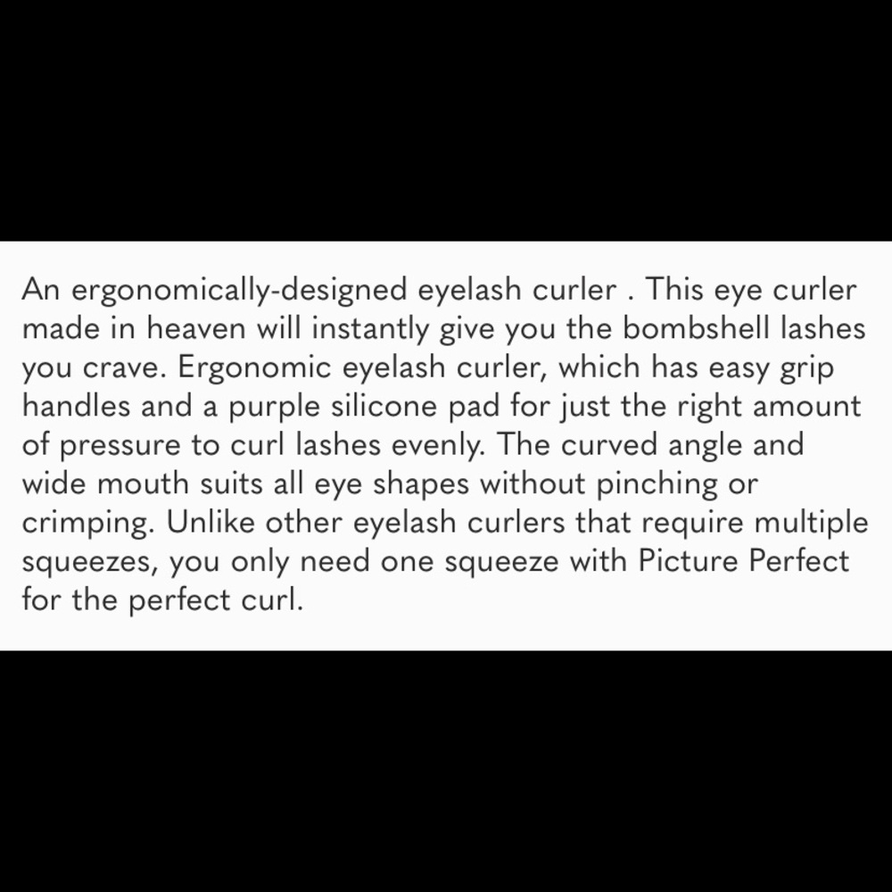 NIB! Tarte Picture Perfect EyeLash Curler - Picture 11 of 11